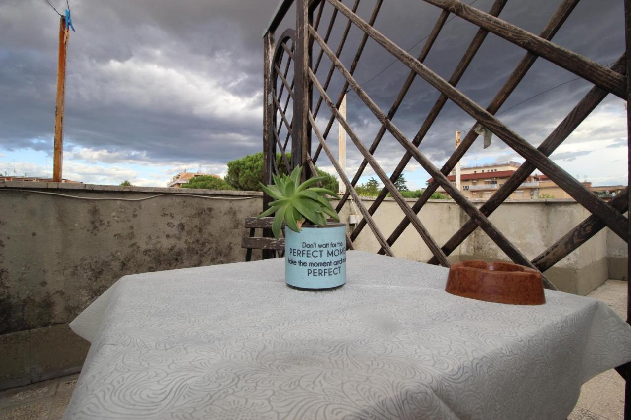 Апартаменты Sunny Rome Attico Con Jacuzzi, Terrazzo E Fibra Экстерьер фото